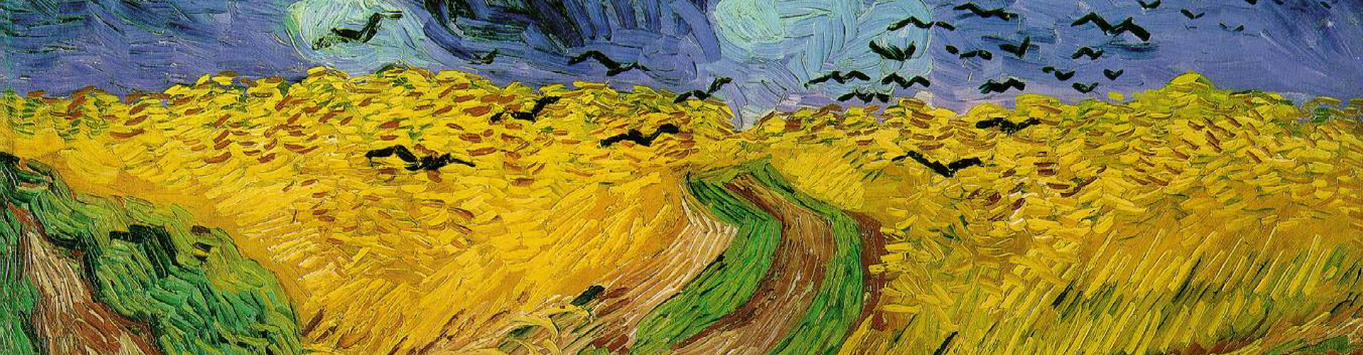 Vincent van Gogh - Pole pszenicy z krukami